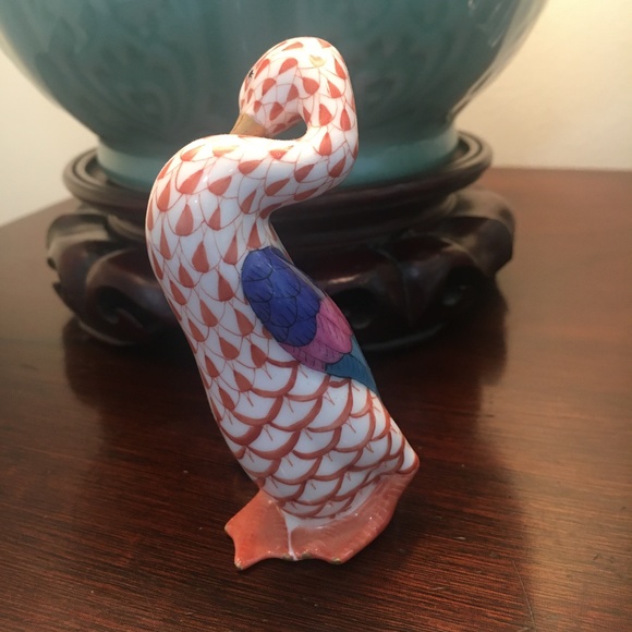 Herend Little Goose with Golden Egg
